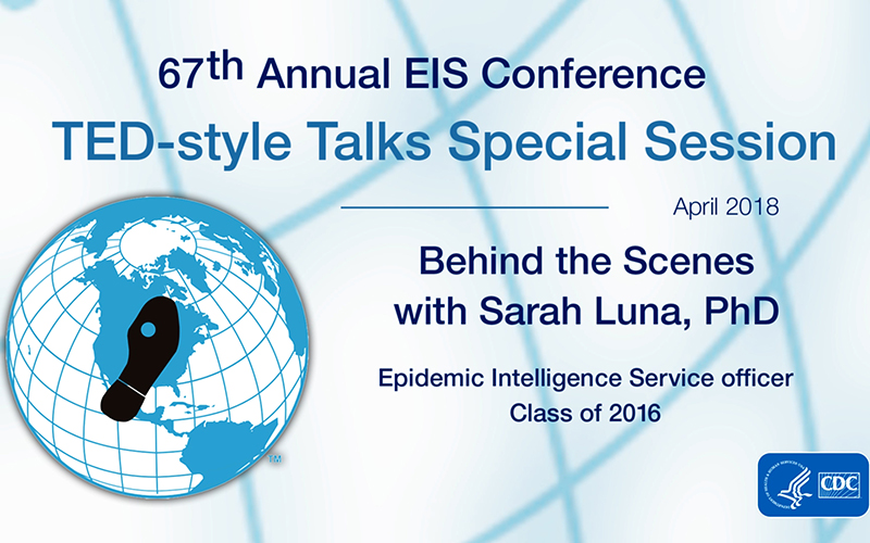 Sarah Luna Behind the Scenes title slide