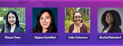 Hubert Award 2023 Recipients: Diana Chenn, Hajere Gatollari, Julia Solomon, Rachel Reindorf