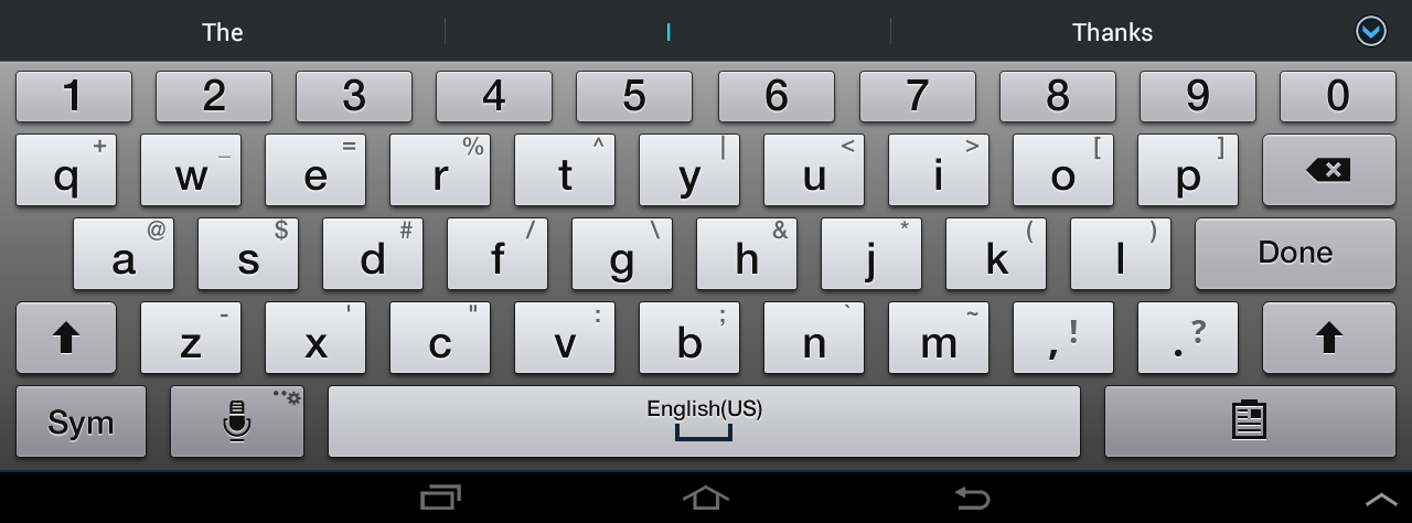 F615KeyboardText Screen shot of virtual keyboard to be used to enter text characters