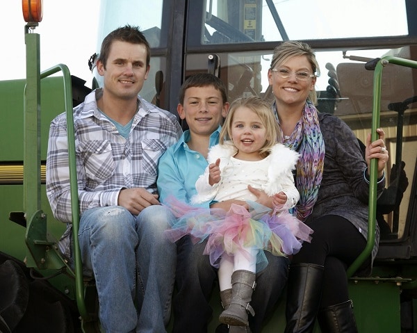 Gianna Wehrkamp and family