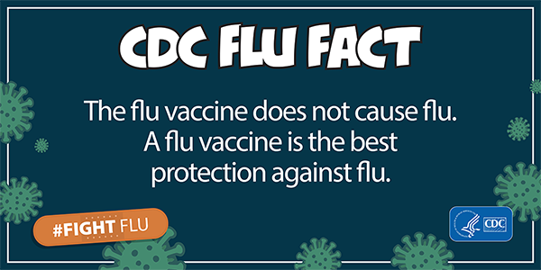 CDC Flu Alert: The flu vaccine does not cause the flu