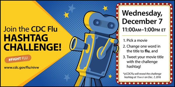 NIVW: Join the CDC Flu Hashtag Challenge