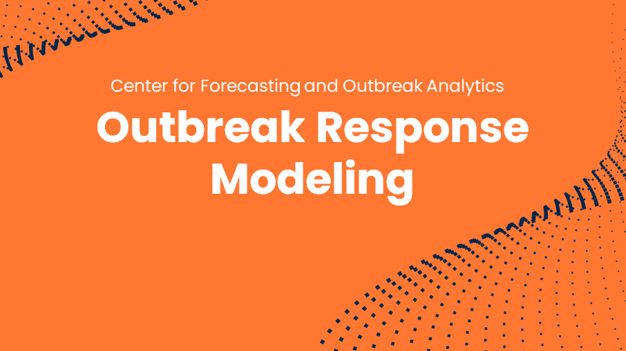 orange background with blue waves and white page title text