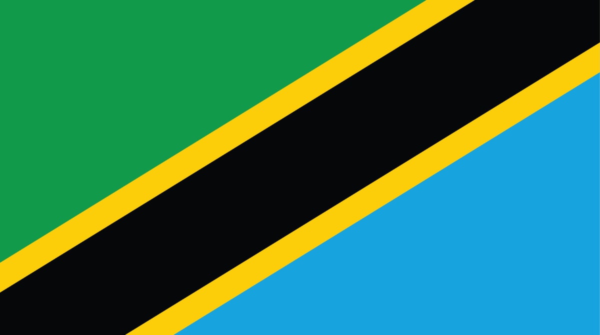 image of the Tanzania flag