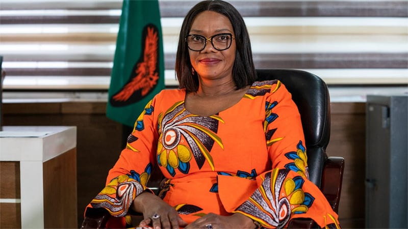 image of Zambia Minister of Health Sylvia Masebo