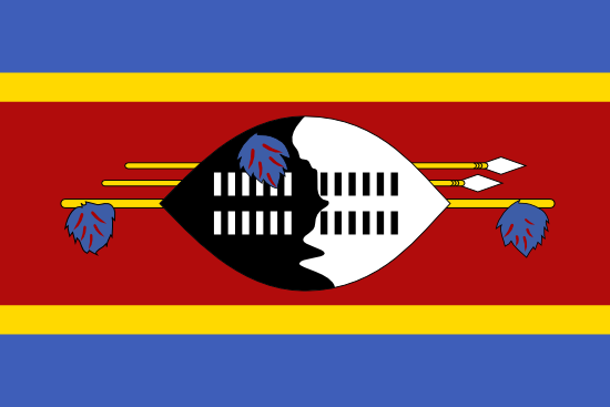 Image of the Eswatini flag.