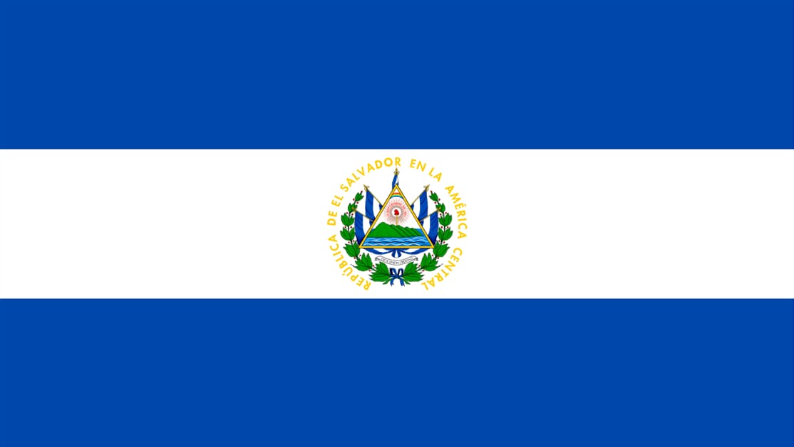 Image of the flag of El Salvador.