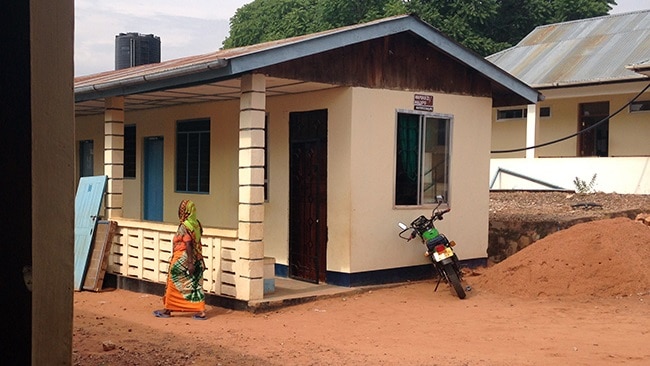 exterior of a health facility in Kigoma Region