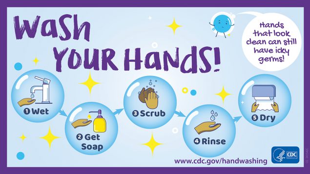 most common germs on hands