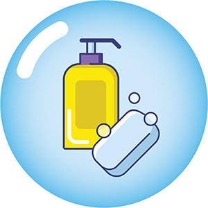 Gel antibacterial para higiene de manos frecuente
