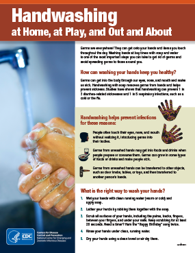 Fact Sheets, Handwashing