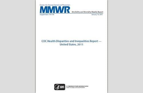 CDC CHDIR Report cover