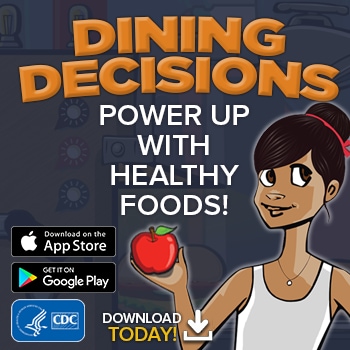 CDC Dining Decisions Web Badge