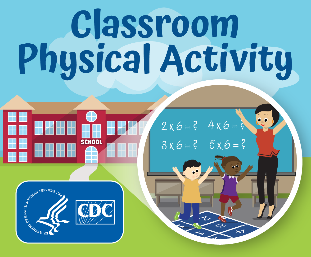 CDC Classroom Physical Activity Web Badge