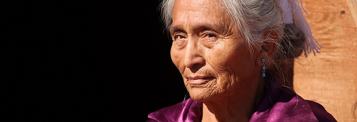older American Indian woman