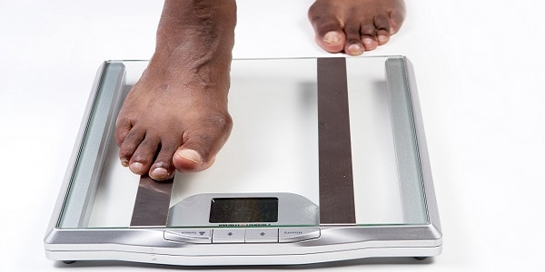 healthy body weight chart men