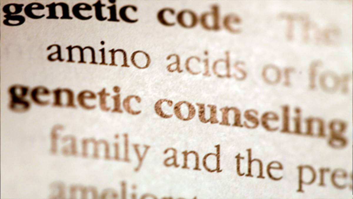 genetic counseling definition in a lexicon