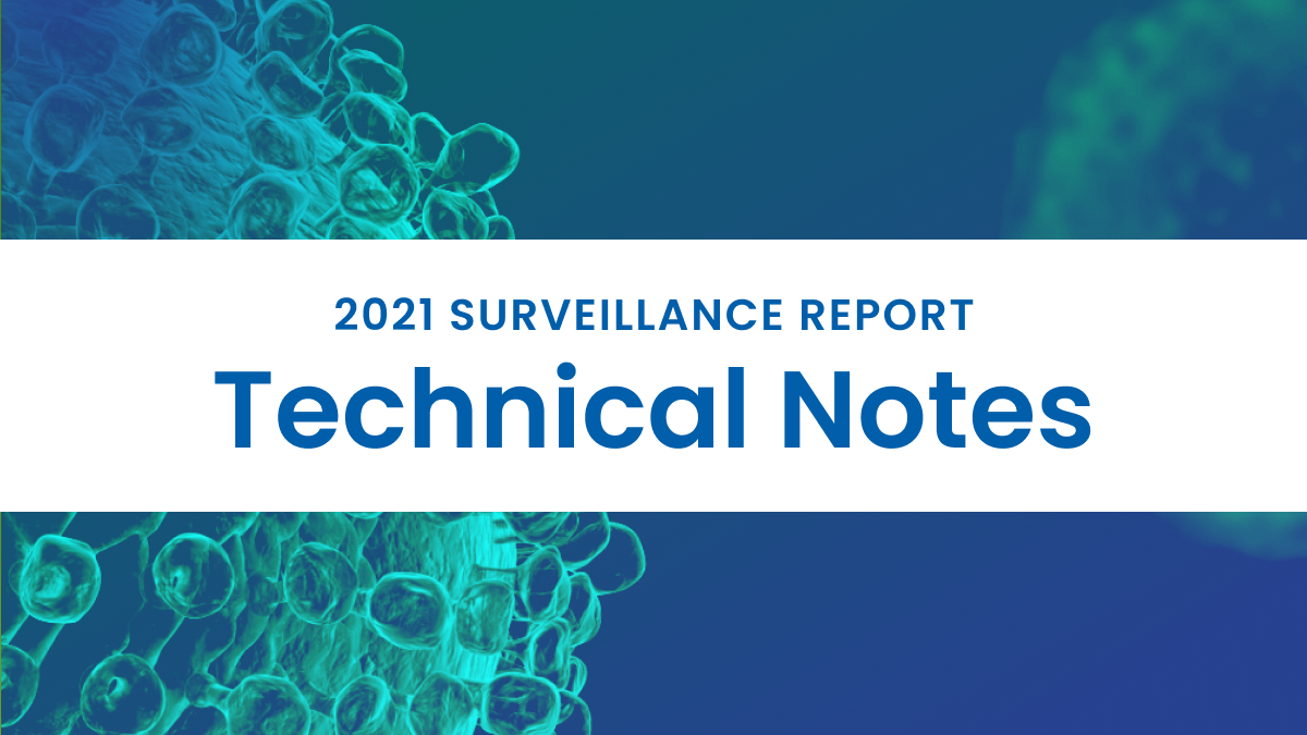 CDC 2021 Hepatitis Surveillance Report technical notes