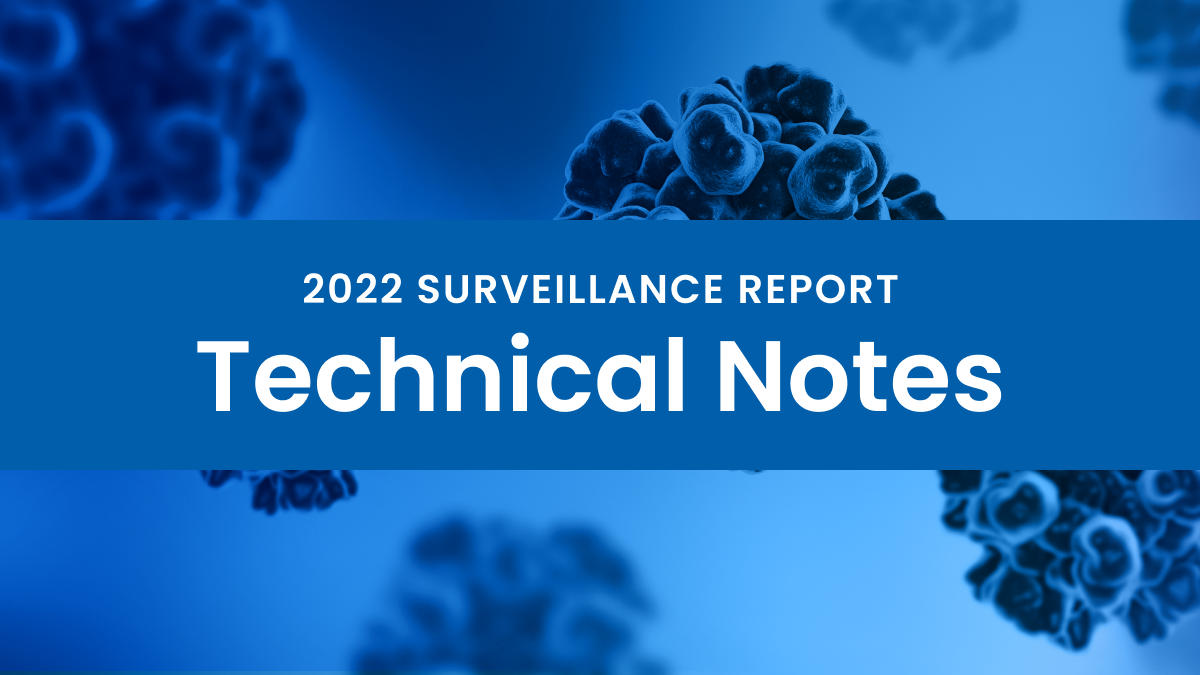 CDC 2022 Hepatitis Surveillance Report technical notes