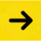 a yellow square with a right pointing arrow in the center