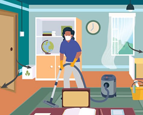 Cómo limpiar la casa de una persona mayor de forma eficaz - GrupMS