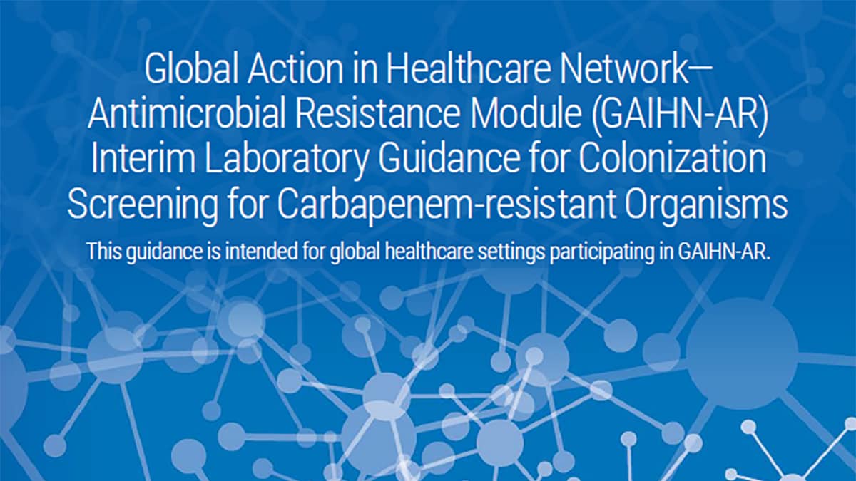 Interim Laboratory Guidance for Colonization Screening for Carbapenem-resistant Organisms - Thumb Image