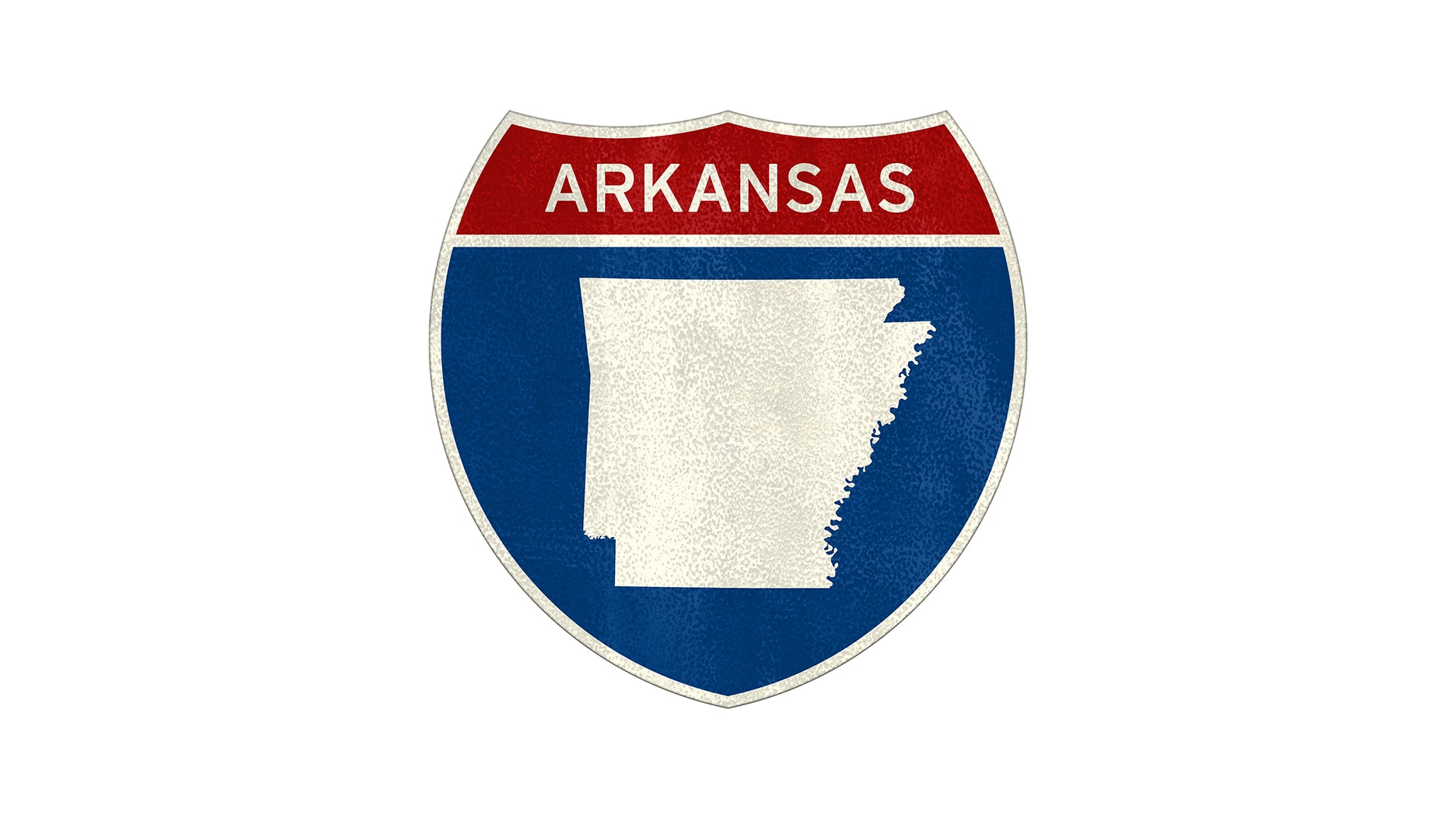 Arkansas state roadside sign