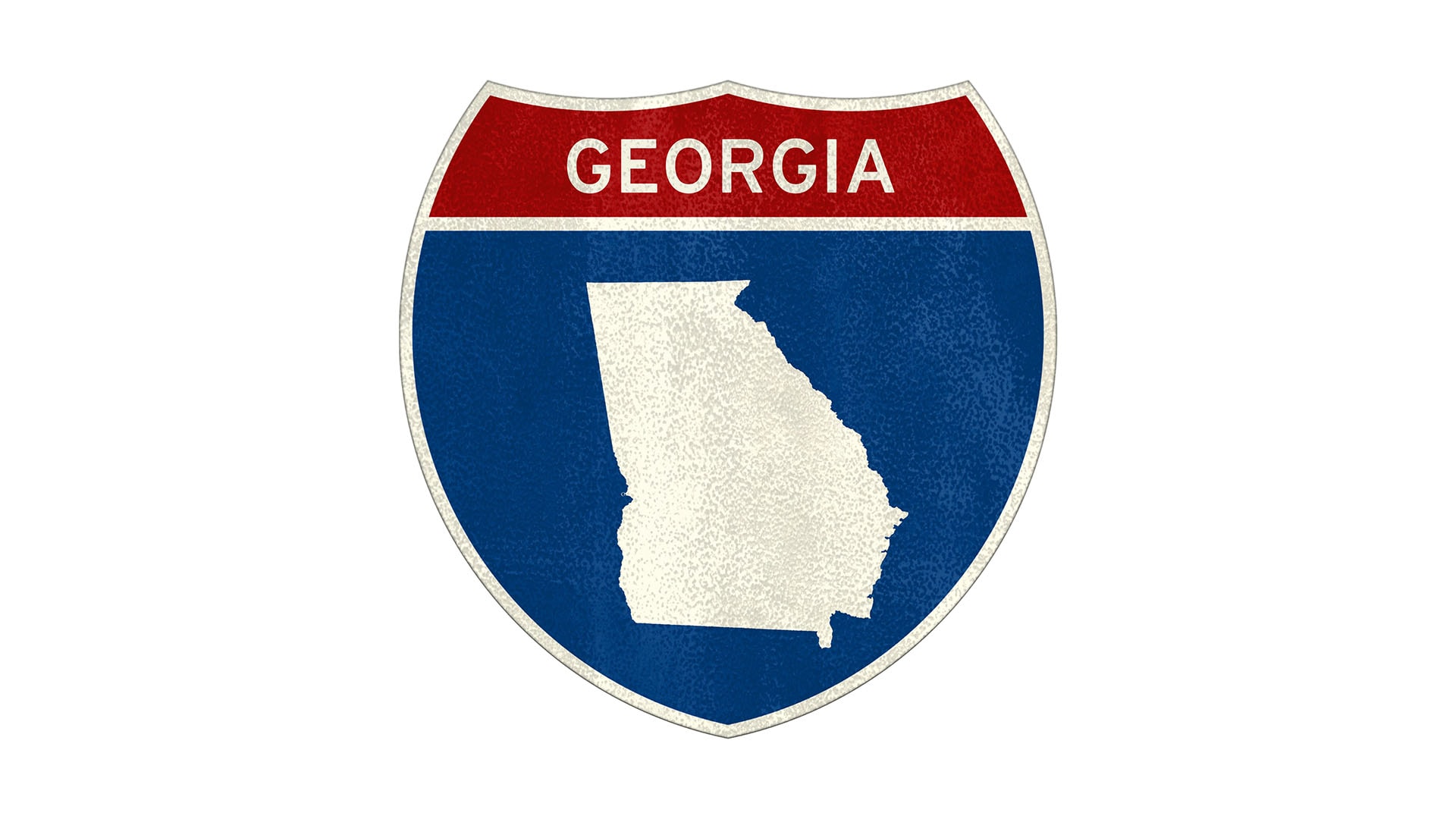 Georgia state roadside sign