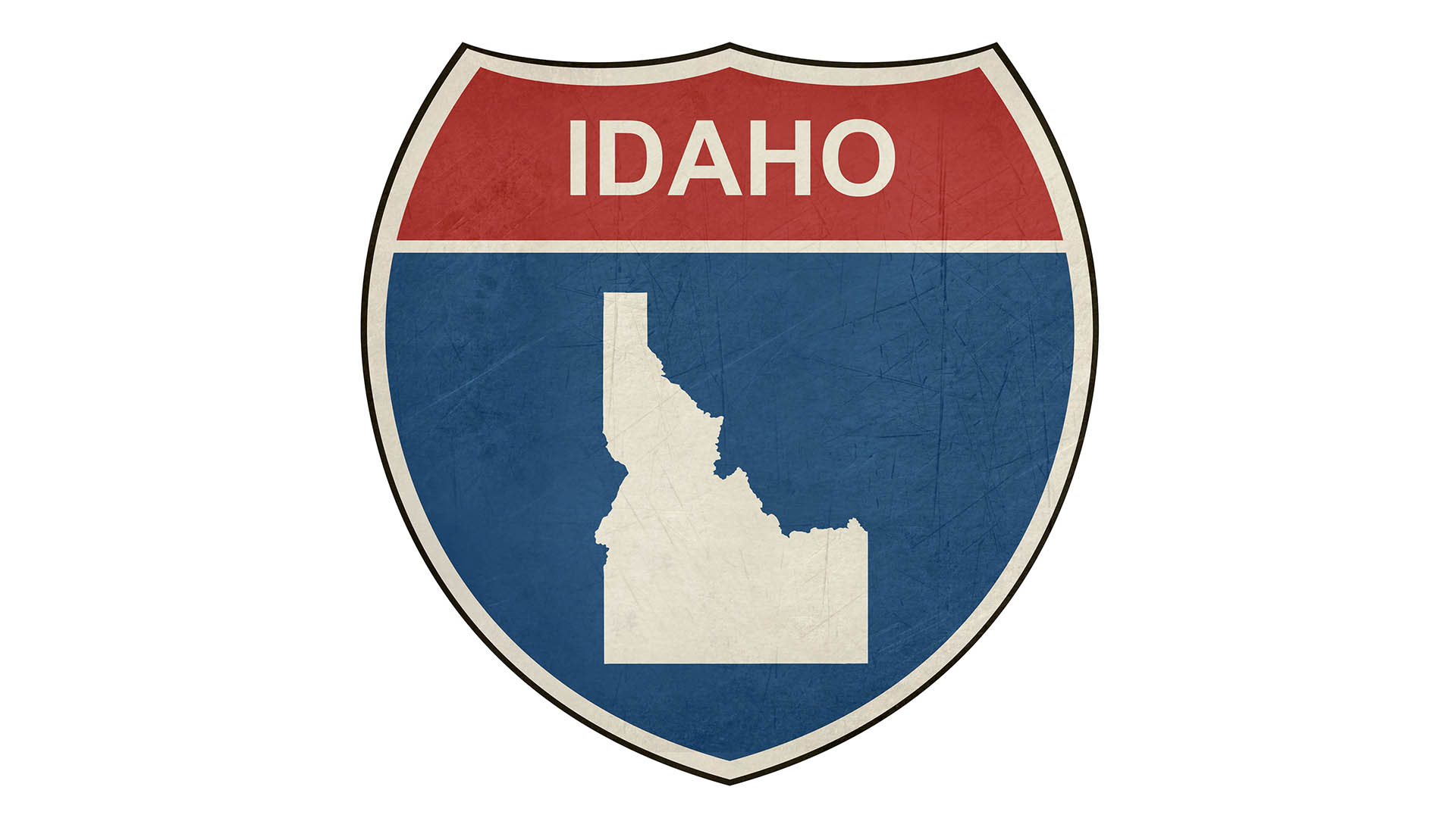 Idaho state roadside sign