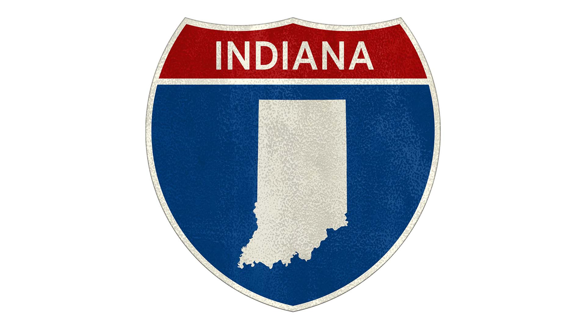 Indiana state roadside sign