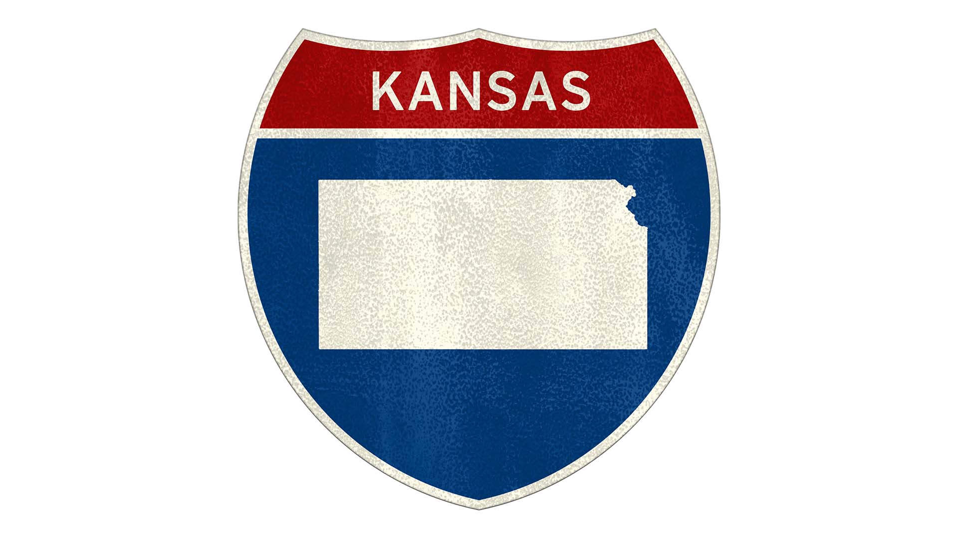 Kansas state roadside sign