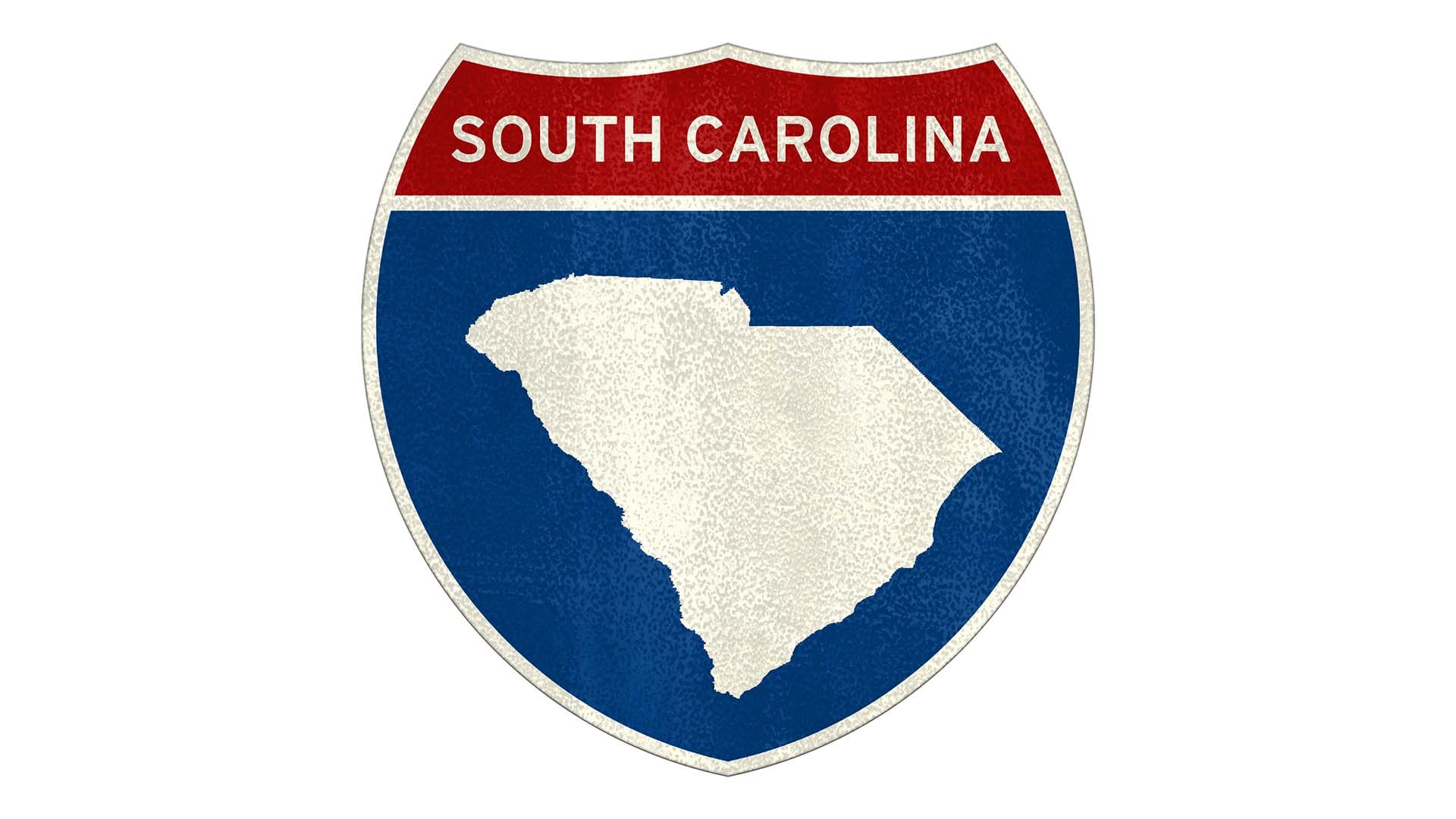 South Carolina state roadside sign
