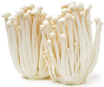 Enoki mushrooms