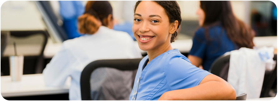 Medscape & MMWR have FREE CME activities The graphic is a clinician smiling.