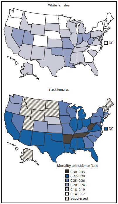 Vital Signs: Racial Disparities in Breast Cancer Severity — United States,  2005–2009