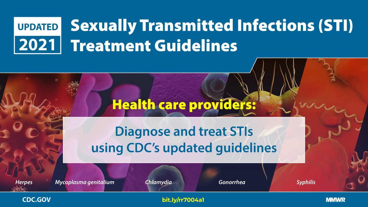 Sexually Transmitted Infections Treatment Guidelines 21 Mmwr