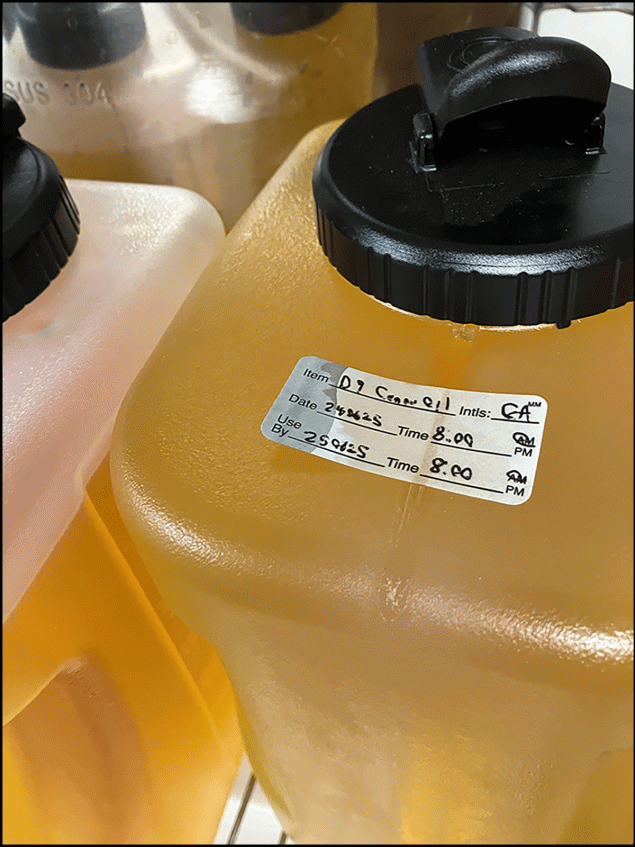 The figure is a timeline of events in an outbreak of tetrahydrocannabinol intoxication from food at a restaurant in Wisconsin during October 2024.