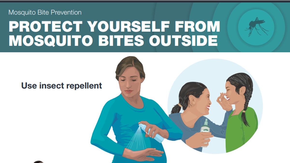 Art for Protect Yourself Against Mosquito Bites Outside