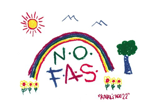 specialfeature04 “NO FAS” drawing by “Karli-age 22”