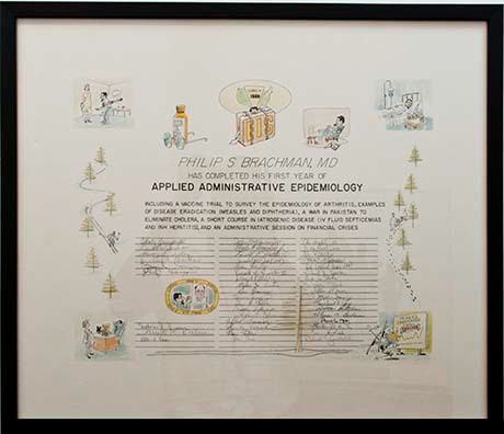 1969.png Our gift is a tongue-in-cheek reference to events that occurred during the two years that the class was at CDC