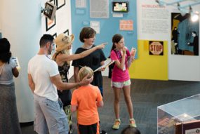 museum-day-2017-115_350px A family at the David J. Sencer CDC Museum