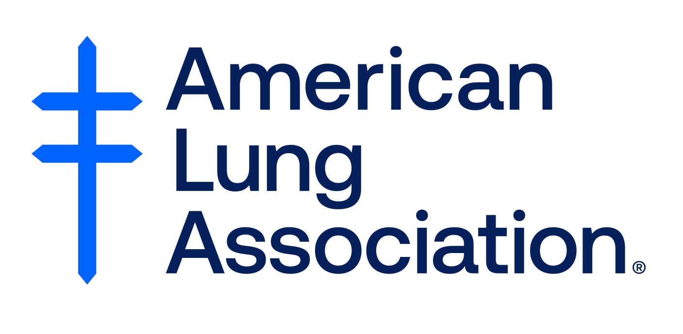 Blue logo of American Lung Association