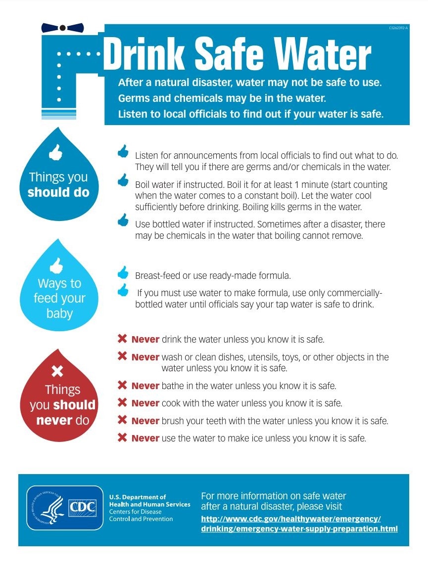 Drink Safe Water (Flyer)