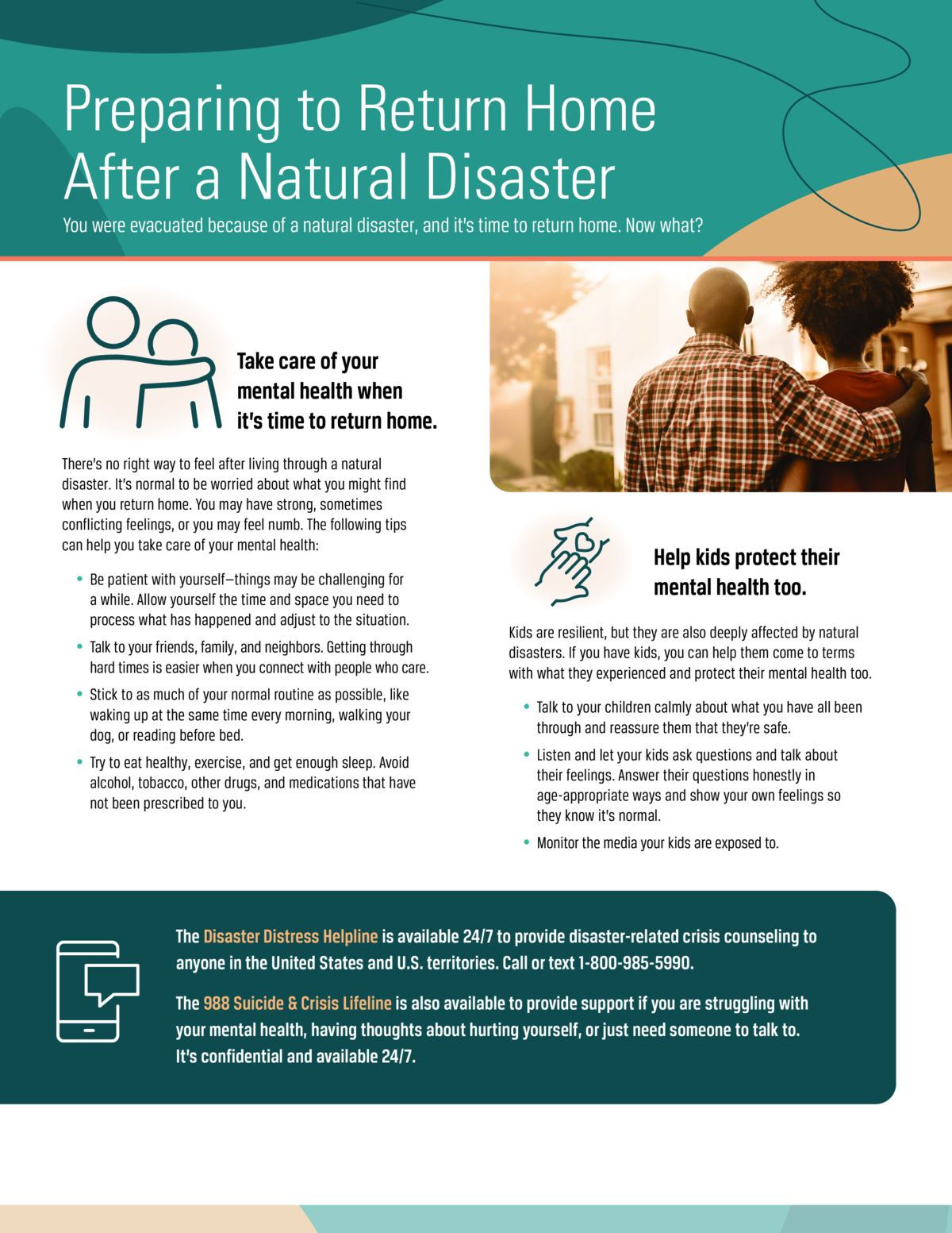 Returning Home Factsheet - Print Only