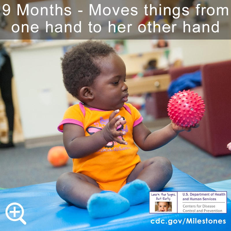Milestones In Action : By Nine Months | CDC