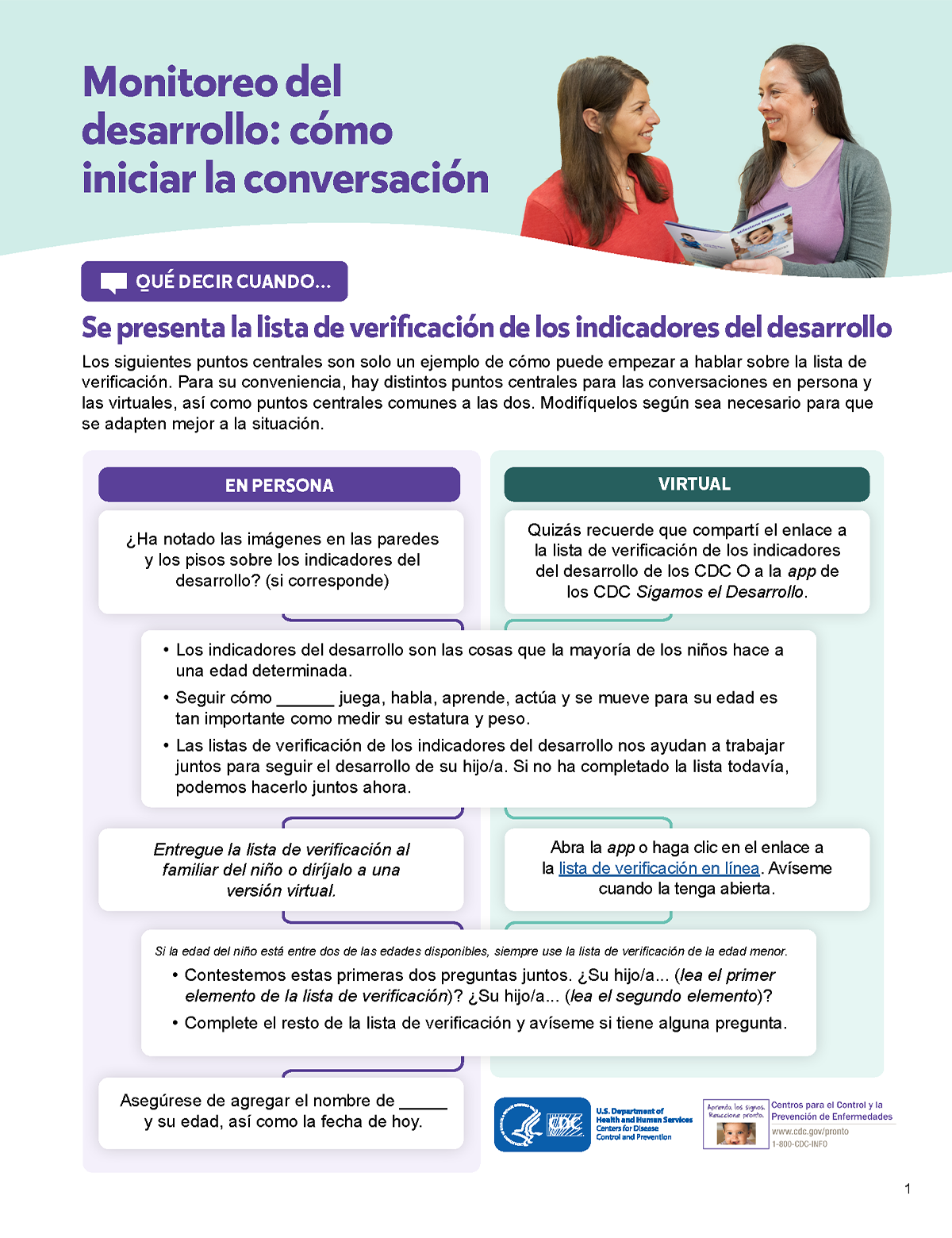 What to Say SPA cover page What to Say Spanish Preview photo