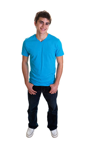 teen-blue-shirt-300px.jpg Adolescente de 17 años de edad