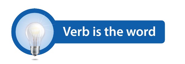 Verb is the Word banner