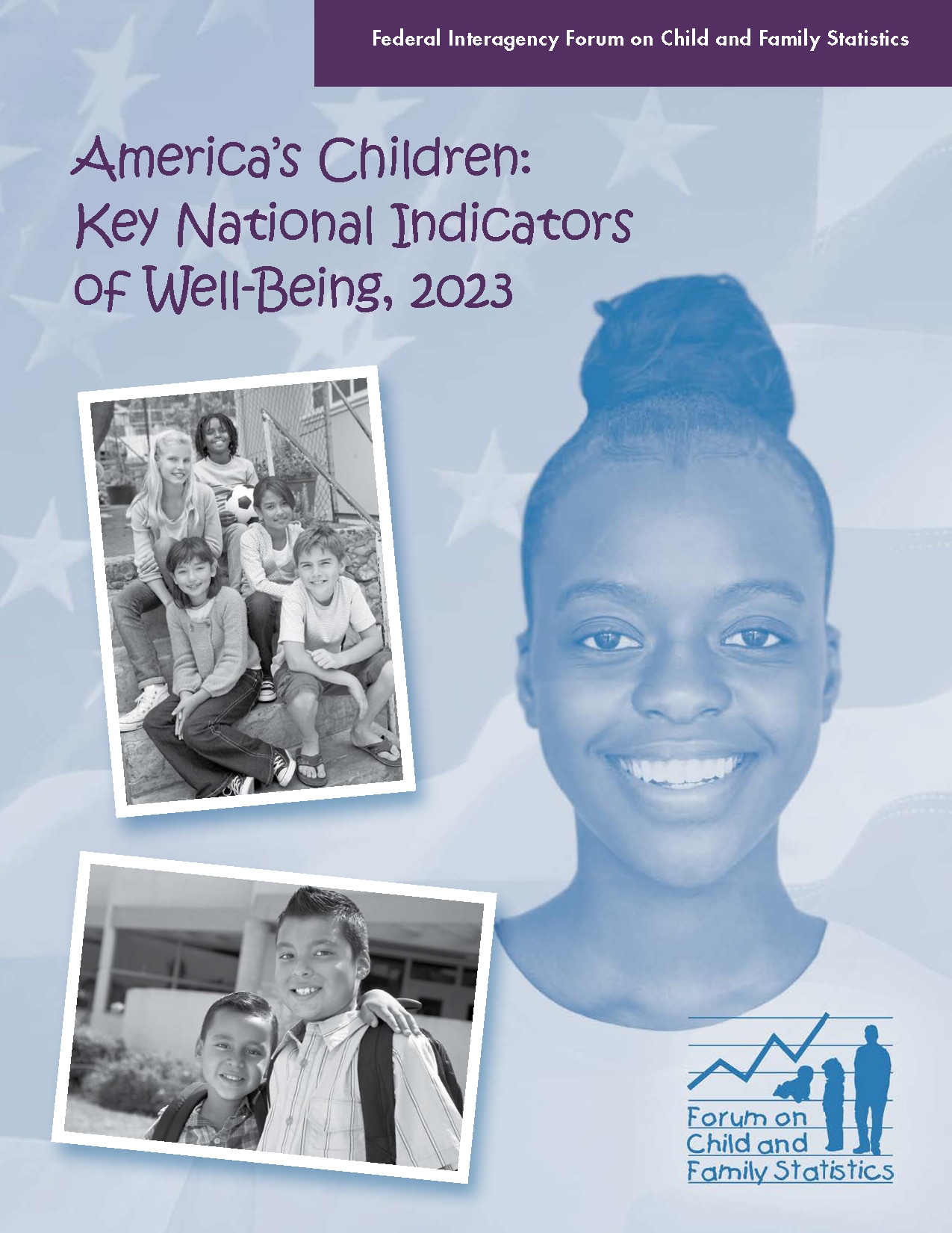 Cover of America's Children: Key National Indicators of Well-Being, 2023