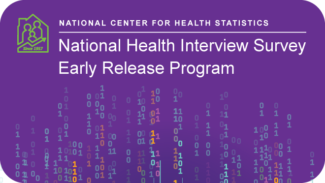 Early Release Program masthead with NHIS logo of a house with three people and a data trend line inside
